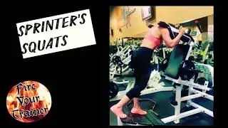 SQUAT (SPRINTER'S) (REVERSE HACK)