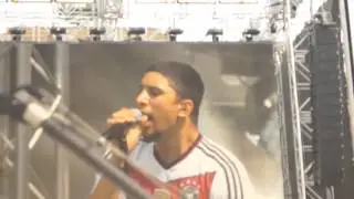 Andreas Bourani - Auf uns| am 15.7.2014 zur Siegesfeier an der Berliner Fanmeile