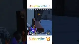 One Grenade = Double kill 💣🔥 #bgmi #shorts #clutch #granite #pubgmobile