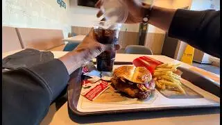 MCDONALDS POV BACON HOT HONEY MCCRISPY WITH JALAPE&Ntilde;OS CRUNCH STRING FRIES COKE EATING ASMR MUKBANG