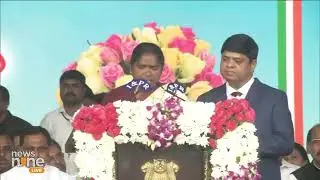 Danasari Anasuya (Seethakka) | Taking Oath As Telangana Minister At LB Stadium