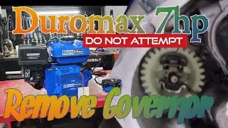 Duromax 7hp Predator 212 GX200 Governor Delete