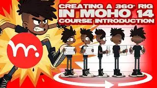 Creating a 360&deg; Character Rig in Moho 14 &mdash; Course Trailer Full Introduction