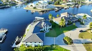 Inside a Cape Coral Waterfront Dream Home | Modern Luxury & Bold Accents