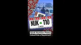 What&rsquo;s the Real Message Behind Sindh&rsquo;s New Ajrak Number Plates? | Nukta
