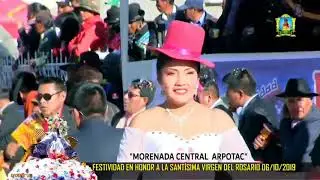 Virgen del Rosario Pomata - 2019 Morenada 
