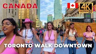 🇨🇦 Walking Downtown Toronto - Historic Downtown & Distillery District [4K HDR/60fps]