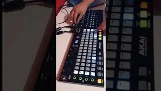 DubTechno session (Akai Fire & Akai Midimix). Fl studio.