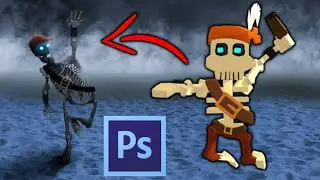 Realistic Bottle Thrower! Rec Room Enemies Made More Realistic With Photoshop