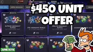 UNIT OFFER - NO UNITS ITS $450 JUNE 10TH