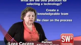 What Are the Best Practices for Selecting an S&OP Technology?
