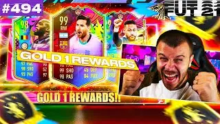 FIFA 21 MY GOLD 1 FUT CHAMPIONS TOTS REWARDS & DIVISION 1 RANK 1 BEST OF RE-RELEASES 1 PACKS!