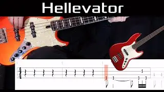 Hellevator (Xdinary Heroes Cover) - (BASS ONLY) Bass Cover WITH TABS