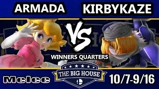 TBH6 SSBM - [A]rmada (Peach) Vs. KirbyKaze (Sheik) - Smash Melee Winners Quarters