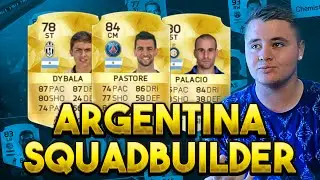 FIFA 16 ARGENTINA SQUAD BUILDER - DYBALA PEREYRA & PASTORE ARE OVERPOWERED