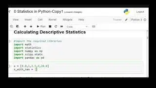 Fundamentals of Statistics in Python