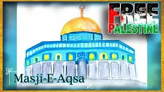 Palestine Masjid al Aqsa Art #FreePalestine |Masjid e Aqsa Importance |Stop Jerusalem Clashes