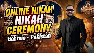 Online Nikah Ceremony 2025 | Bahrain 🇧🇭 + Pakistan 🇵🇰 Family Wedding Vlog | Food, Love & Smiles