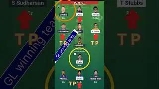 DC vs GT  IPL match Dream 11 team prediction @GL winning team