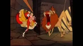 Yosemite Sam and Lions