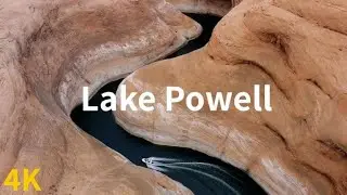 Lake Powell in 4K ULTRA HD. Collection of Drone Footage in 4K.