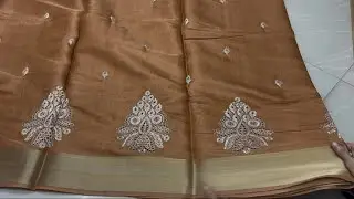 Beautiful Cutwork Embroidery sarees at just Rs.1850/- 😍 Book yours now 🔥