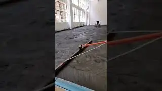 Big Frame Vibrating Beam On Construction Site | Concrete Pavement Paving Equipment #frame vibrating