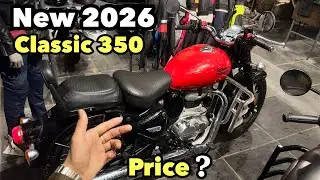 New 2026 Classic 350 Base Model Red Color 2026 price features review video #classic350bs6 
