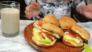 Receta Rapida de Hamburguesas Facil y Rapido