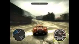 Need For Speed Most Wanted-Car Test(Porsche Carrera GT 227 km/h)