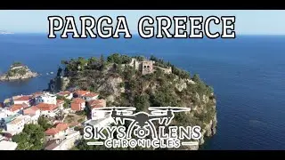 Aerial Views of Parga Beach | Drone Footage in Greece