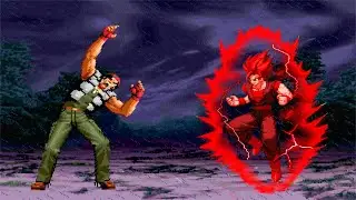 The King of Fighters (MUGEN) | Ralf 15 vs Evil Goku