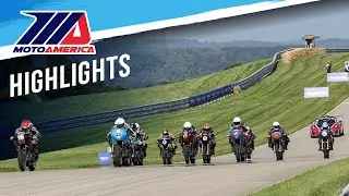 MotoAmerica Royal Enfield Build. Train. Race. Race 1 at Pittsburgh 2023