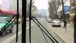 Autobus: jazda ulicą Kamienną i Borowską we Wrocławiu prawko w OSK KURSANT