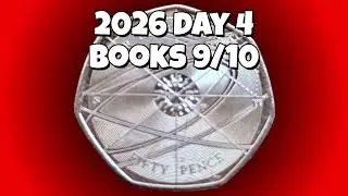 Coin hunt 2026  - Day 4 04/01/2026  - #50p #&pound;2