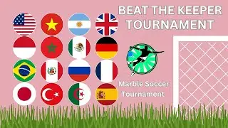 Viewers Special Marble Soccer Tournament | Beat The Keeper | Soccer Marble VST | Marble Race