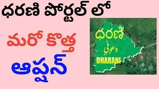 Dharani portal new update || dharani latest news || dharani nala || syrantv