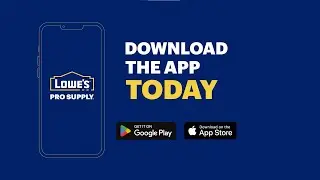 Мобильное приложение Lowe's Pro Supply