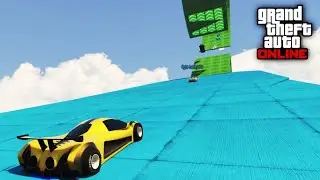 CARRERA LARGA DISTANCIA! ACROBACIAS MUY INCREÍBLES!! | GTA 5 ONLINE