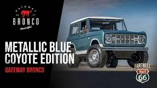 Texas Delivery | Custom Metallic Blue Coyote Edition&trade; with Independent Suspension | Gateway Bronco
