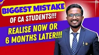 Mock Tests are TIME WASTE! | May'25 CA Final | Biggest Mistake of CA Students! | Ankush Chirimar