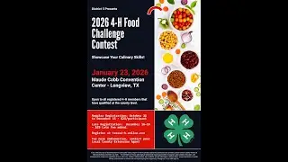2026 Food Challenge Orientation for Adult Leaders and County Agents