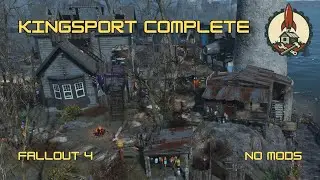 Finalising Kingsport Lighthouse | Full Settlement Tour (No Mods)