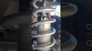 Койловеры QA1 установлены на Monte Carlo SS #gbody #qa1 #suspension #diy