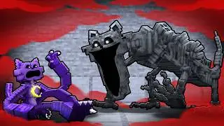 Trolei o CATNAP virando o CATNAP NIGHTMARE no Minecraft