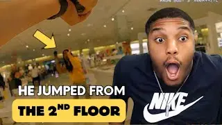 He Got Caught In A Stolen Hellcat Then Jumped From 2nd Floor In The Mall