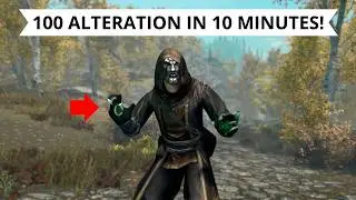 Master Alteration in 10 Minutes in Skyrim Anniversary Edition!