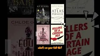 popular fall tbr books for 2022 on booktube