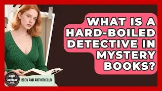 What Is A Hard-boiled Detective In Mystery Books? - Book and Author Club