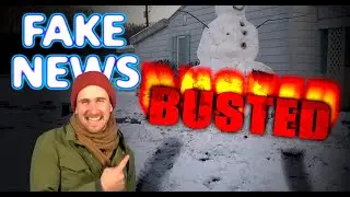 Phony Instant Karma Story BUSTED: Car hits snowman built on tree stump.